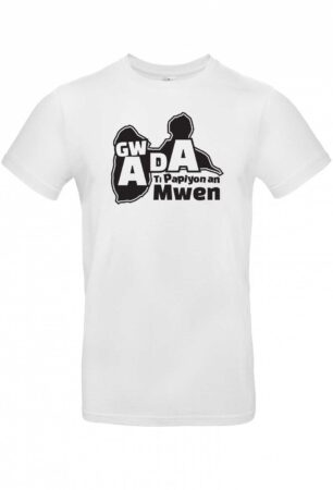 Tee shirt Guadeloupe “Ti Papiyon an mwen”