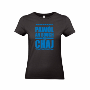 T-shirt Guadeloupe - Pawol an bouch pa chaj